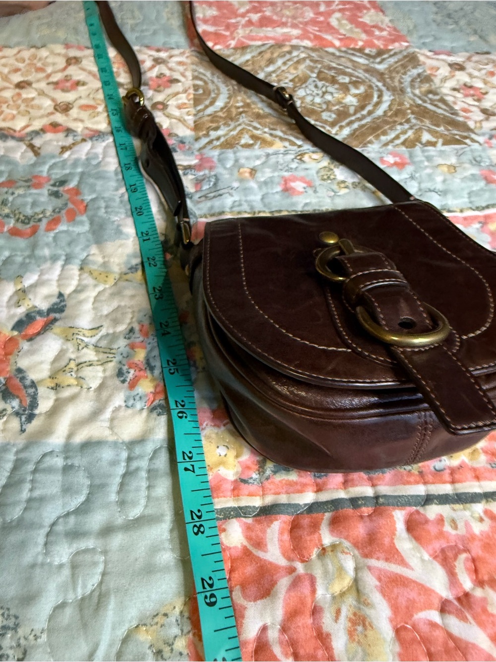 Coach Vintage Legacy Leather Garcia Mini Crossbody Bag Rare Boho - Picture 13 of 16